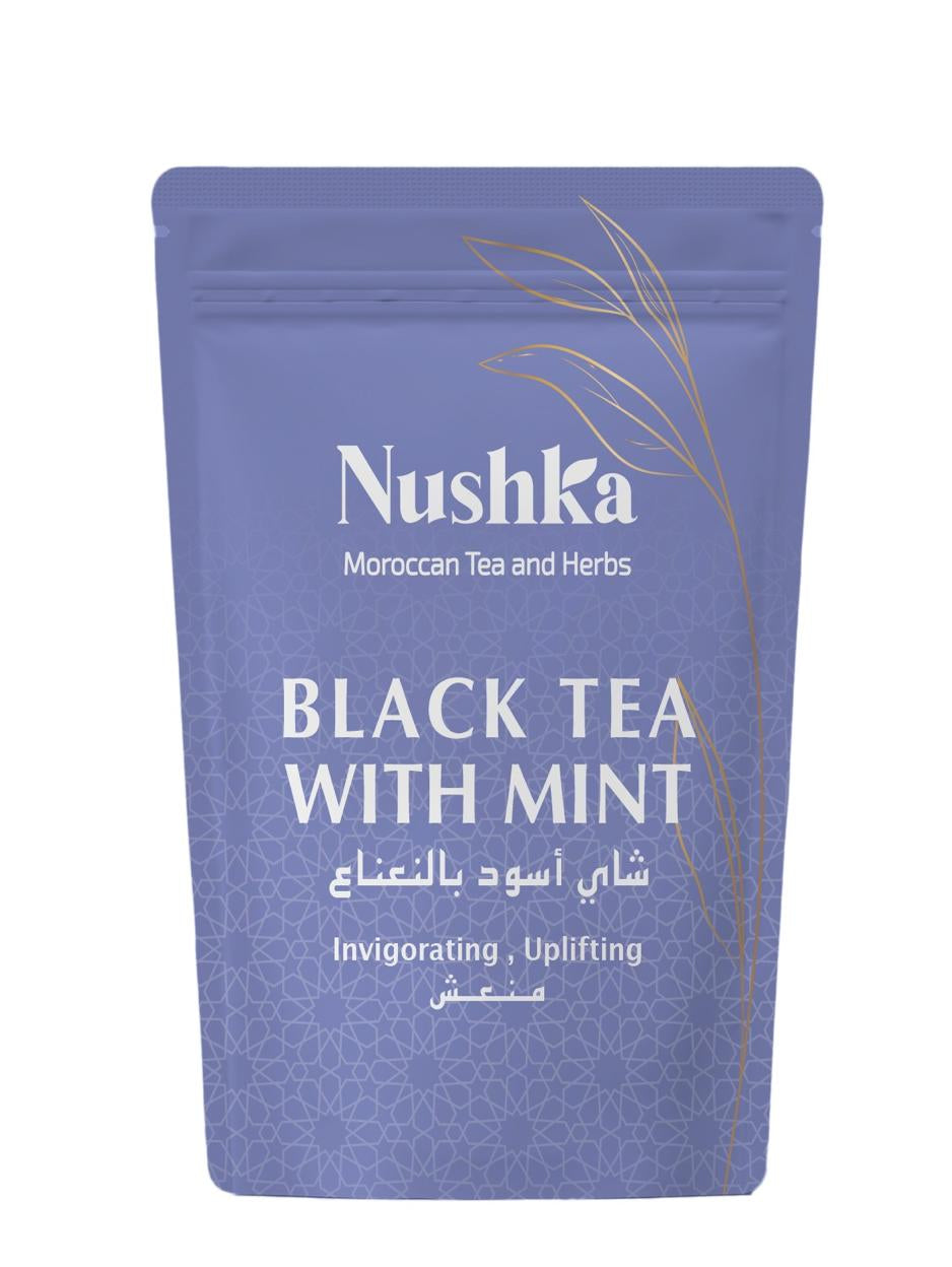 ORGANIC BLACK TEA WITH MINT
