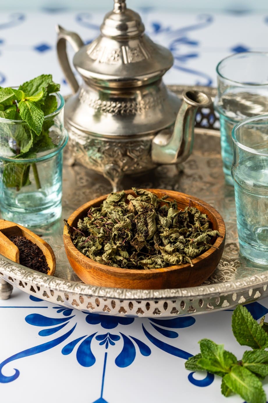 Moroccan black tea
